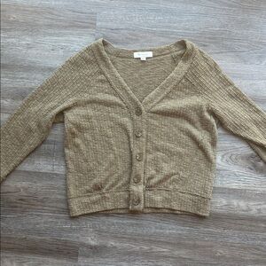 Vince Camuto Green Cardigan